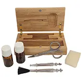 Дрвени комплет за крштење - дуборез