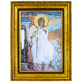 Ikona Beli Anđeo 38x30cm