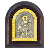 Ikona Sveti Arhanđel Mihailo pozlaćena 11x9cm