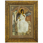 Ikona Beli Anđeo 16,5x13cm