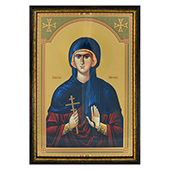 Ikona Sveta Petka 33x23cm uramljena