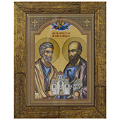 Ikona Sveti apostoli Petar i Pavle 16,5x13cm