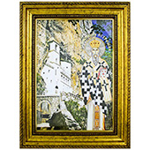 Ikona Sveti Vasilije Ostroški 38x30cm