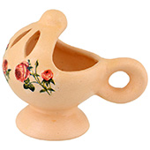 Ceramic censer decoupage