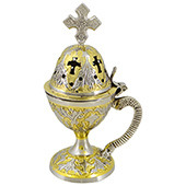 Censer made of brass 14.5x5.5cm