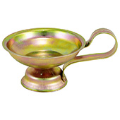 Metal censer, galvanized