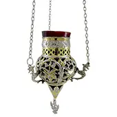 Zidno mesingano kandilo 22x13cm