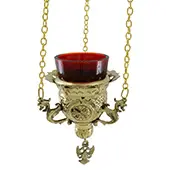 Zidno mesingano kandilo 15x8cm