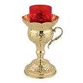 Stono mesingano kandilo 19x7cm