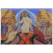 Magnet - Ikona Vaskrsenje Hristovo 9x6,5cm