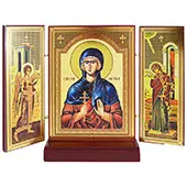 Triptih Sveta Petka 16x21,8cm