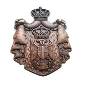 Grb Srbije u drvetu 30x25 cm