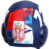 Keel vaterpolo kapica Srbije 2018/19 - plava sa brojem