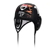 Keel vaterpolo kapica KVK Radnički sa brojem - crna