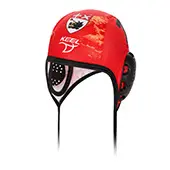 Keel vaterpolo kapica KVK Radnički sa brojem - crvena (golmanska)