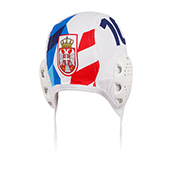 Keel vaterpolo kapica Srbije 2021/22 sa brojem - bela