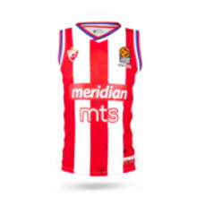 KK Crvena Zvezda dres replika kids 2024/2025