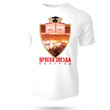 KK Crvena Zvezda majica Derbi - bela