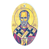 Mirisna ikona za kola - Sveti Nikola
