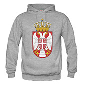 Sivi duks sa kapuljačom 