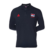 Peak teget polo majica sa dugim rukavima košarkaške reprezentacije Srbije