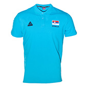 Peak svetlo plava polo majica košarkaške reprezentacije Srbije