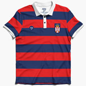 Zvanična polo majica vaterpolo reprezentacije Srbije 2020 - teget-bordo