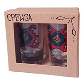 Set 2 čašice za rakiju 