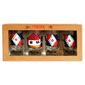 Set 4 čašice za rakiju 