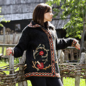 Vunena ženska jakna 4564