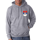 Sivi duks sa kapuljačom 