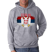 Sivi duks sa kapuljačom 