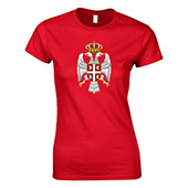 Red women T-shirt 