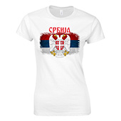 Bela ženska majica 