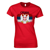 Crvena ženska majica 
