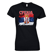 Crna ženska majica 