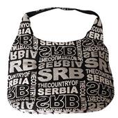 Ženska torba Srbija - crna 
