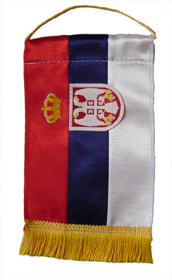 Flag for the car 