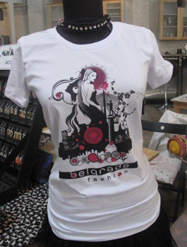 Женска мајица са мотивом Београда-2