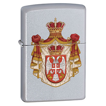Zippo upaljač Grb Srbije svečani