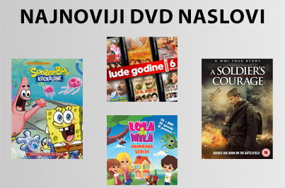 Najnoviji DVD naslovi