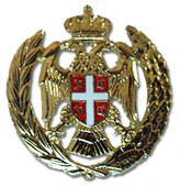 Srpska kokarda sa vencem
