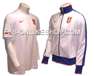 Supporters kit C: anthem jacket + white jersey
