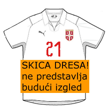 PRETPRODAJA - Puma beli dres Srbije za SP u Kataru 2022 sa štampom PRETPRODAJA - Puma beli dres Srbije za SP u Kataru 2022 sa štampom