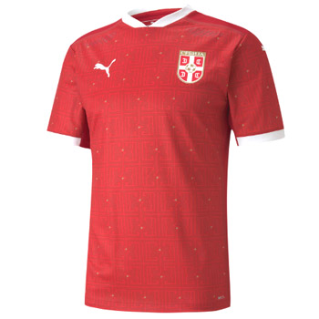 Puma Serbia home jersey 2020 for players