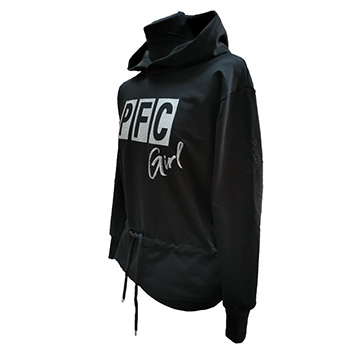 Black womens sweatshirt PFC Girl 2173-1