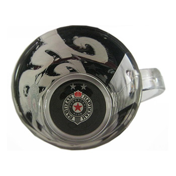 Glass coffee mug 