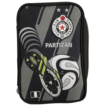 Double pencil box FC Partizan 2884