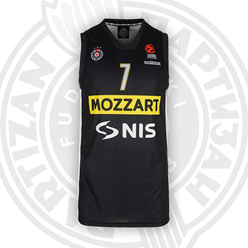 Jersey replica BC Partizan - black 2992