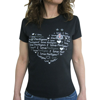 Црна женска мајица 